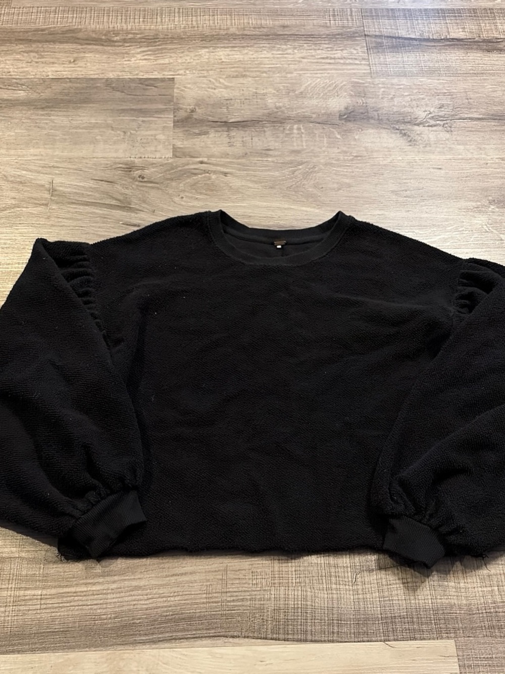 Black womens free people top size s